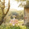 French Tablecloths * | French Tablecloth Wisteria Green & Pink