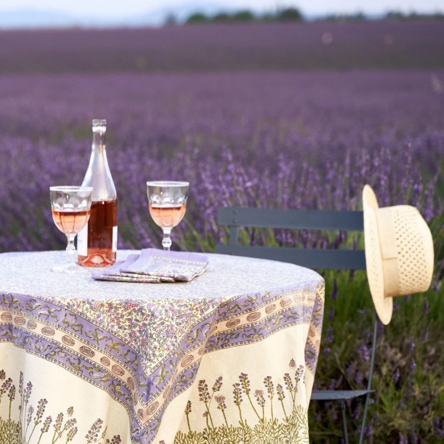 French Tablecloths * | French Tablecloth Lavender