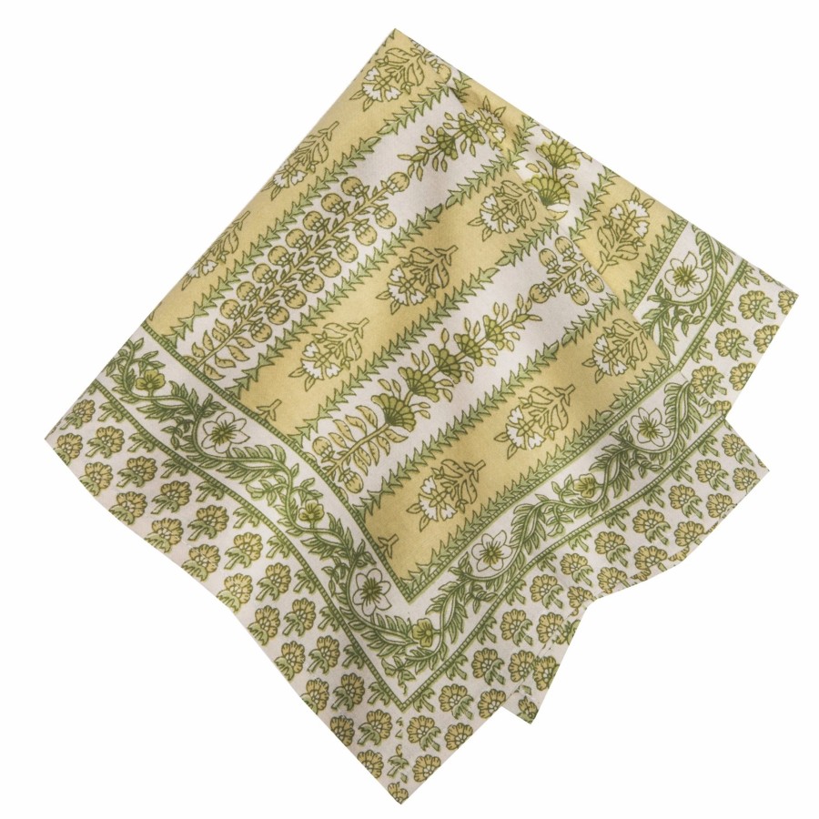 Napkins * | Avignon Napkins Pistache, Set Of 6