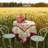 French Tablecloths * | French Tablecloth Poppies