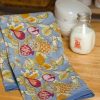 Towels * | Tutti Frutti Tea Towels Blue & Red, Set Of 3 Default