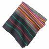 Napkins * | Multi Stripes "Black" Napkins 20 20 Set Of 4