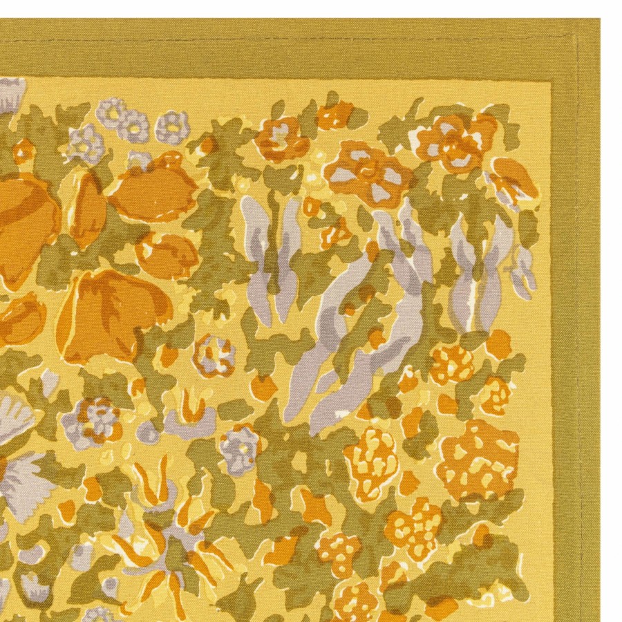 Placemats * | Jardin Placemats Mustard & Grey, Set Of 6