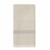 Towels * | Laundered Linen Kitchen Towels Natural & Grey, Set Of 2