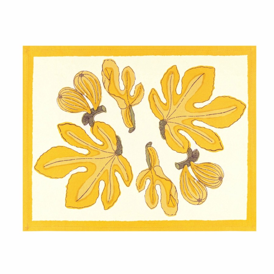 Placemats * | Fig Citrine Placemats, Set Of 6