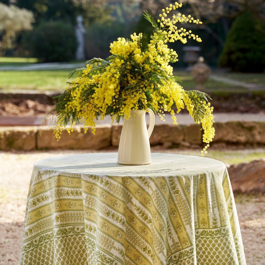 French Tablecloths * | French Tablecloth Avignon Pistache