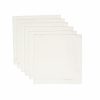 French Tablecloths * | Hemstitch Napkins Ivory, Set Of 6