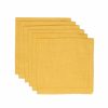 Napkins * | Hemstitch Napkins Dijon, Set Of 6