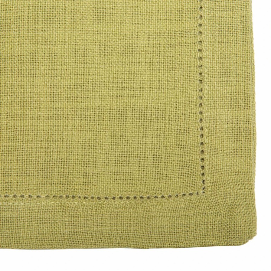 Napkins * | Hemstitch Napkins Kiwi, Set Of 6