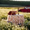 French Tablecloths * | French Tablecloth Cherry Blossom Cream & Blush