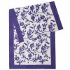 French Tablecloths * | Granada Violet Bleu Runner