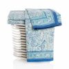 Towels * | La Mer Tea Towels Aqua, Set Of 3