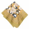 Napkins * | Forest Harvest Napkins Mustard & Blue, Set Of 6