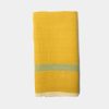 Towels * | Laundered Linen Kitchen Towels Lime & Aqua, Set Of 2