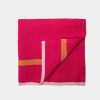 Napkins * | Laundered Linen Napkins Pink & Lime, Set Of 4