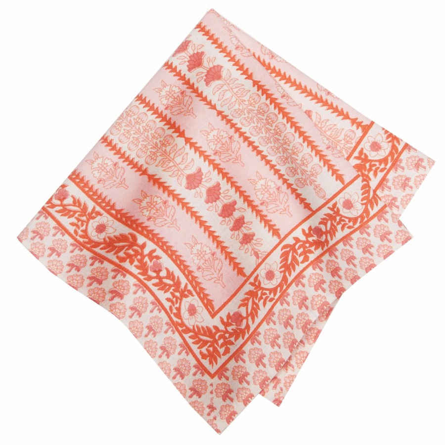 Napkins * | Avignon Napkins Pink City, Set Of 6