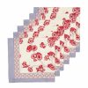 Napkins * | Cherry Blossom Cream & Blush Napkins, Set Of 6